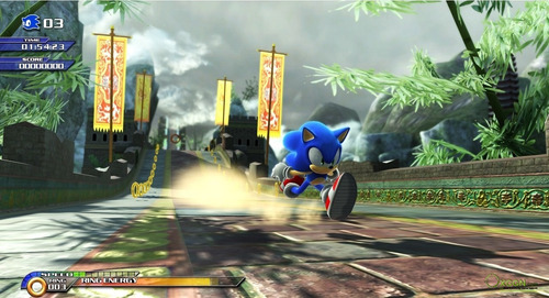 Jogo Xbox 360 Sonic Unleashed Midia Fisica